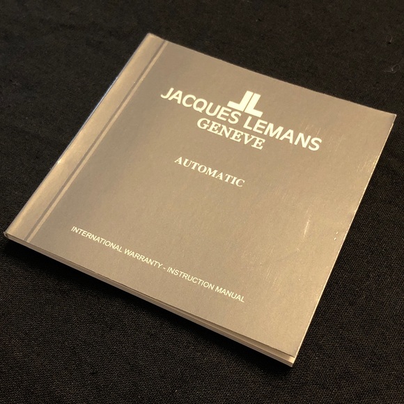 Jacques Lemans G-130 Valjoux 7750 Automatic Watch - Picture 8 of 8